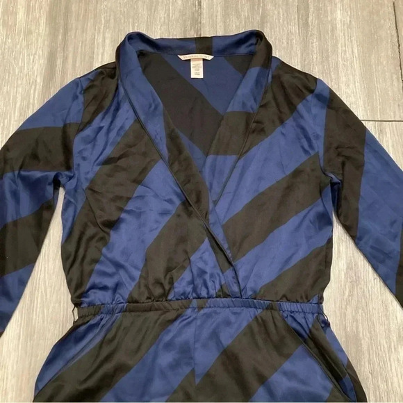 Victoria's Secret Romper Faux-wrap Satin jumper Pajama Sleep Outfit S - Picture 3 of 10